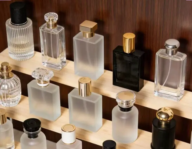 Cosmetic bottles, perfume bottles, fragrance bottles