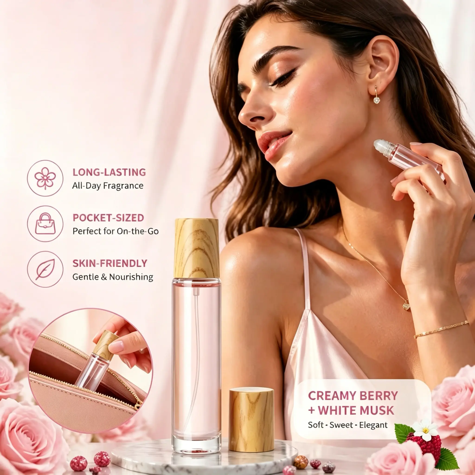 Long-Lasting Alcohol-Free Pheromone Perfume Oil