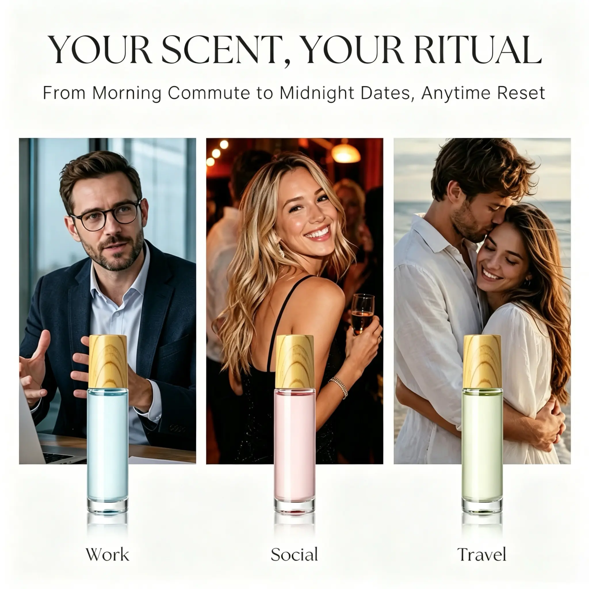 Long-Lasting Alcohol-Free Pheromone Perfume Oil